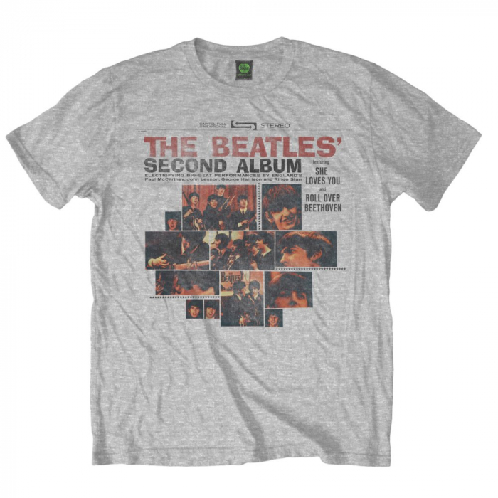 The Beatles Unisex T-Shirt: Second Album [1]
