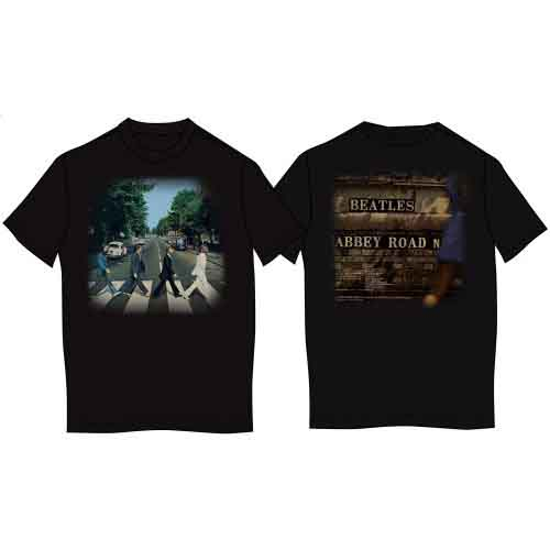 The Beatles Unisex T-Shirt: Vintage Abbey Road (Back Print) [1]