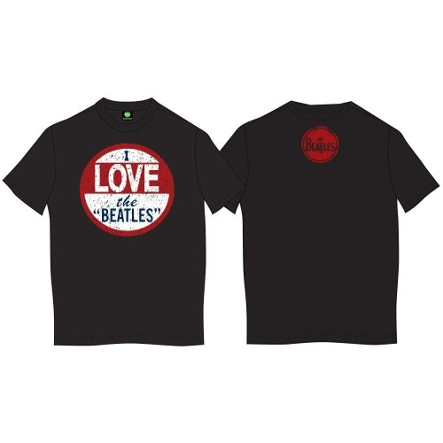 The Beatles Unisex T-Shirt: Vintage I Love The Beatles [1]