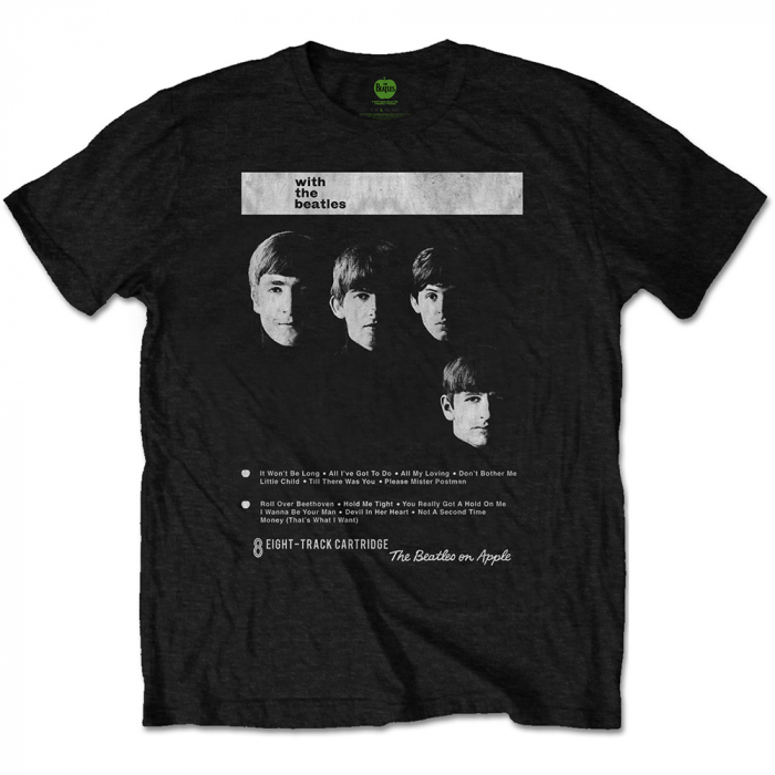 The Beatles Unisex T-Shirt: With The Beatles 8 Track [1]