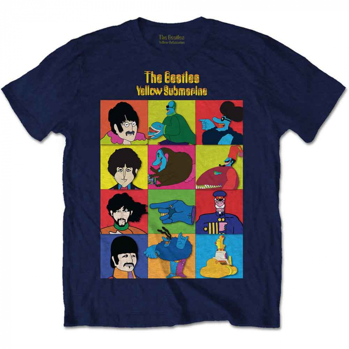 The Beatles Unisex T-Shirt: Yellow Submarine Characters [1]
