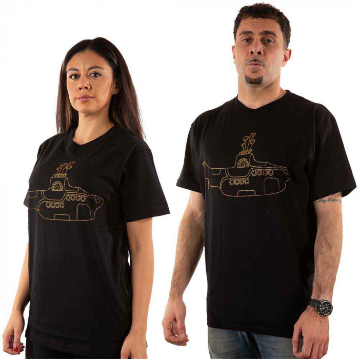The Beatles Unisex T-Shirt: Yellow Submarine (Embellished) [1]
