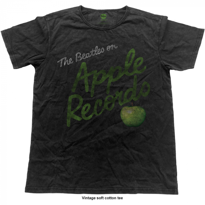 The Beatles Unisex Vintage T-Shirt: Vintage Apple Records [1]