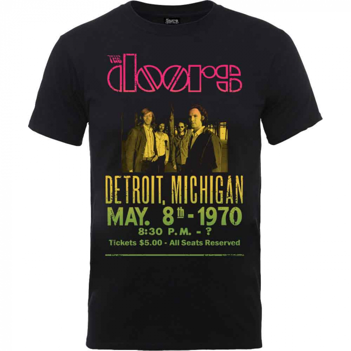The Doors Unisex T-Shirt: Gradient Show Poster [1]