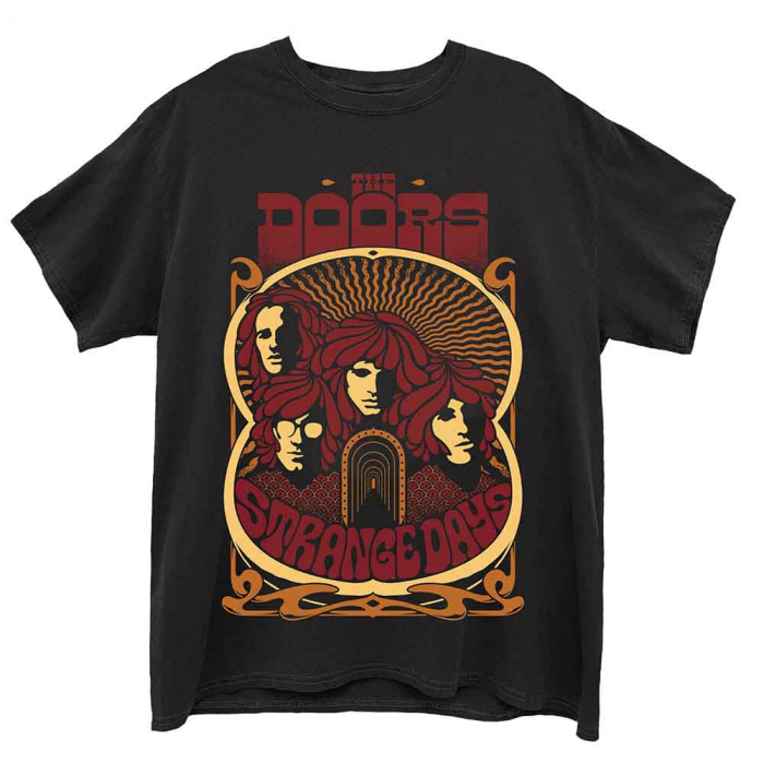 The Doors Unisex T-Shirt: Strange Days Vintage Poster [1]