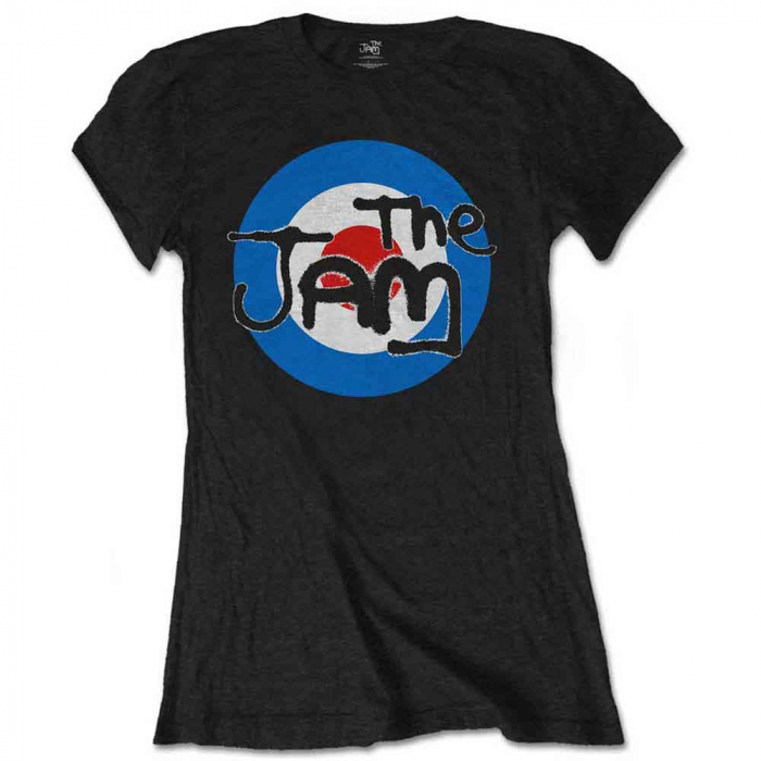 The Jam Ladies T-Shirt: Spray Target Logo (Soft Hand Inks) [1]