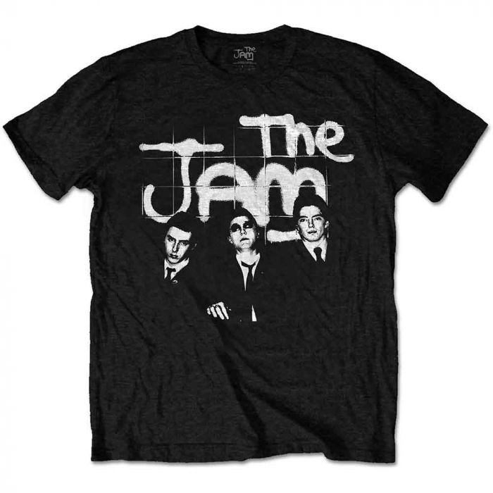 The Jam Unisex T-Shirt: B&W Group Shot [1]