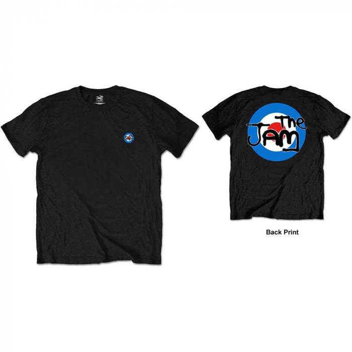 The Jam Unisex T-Shirt: Target Logo (Back Print/Retail Pack) [1]