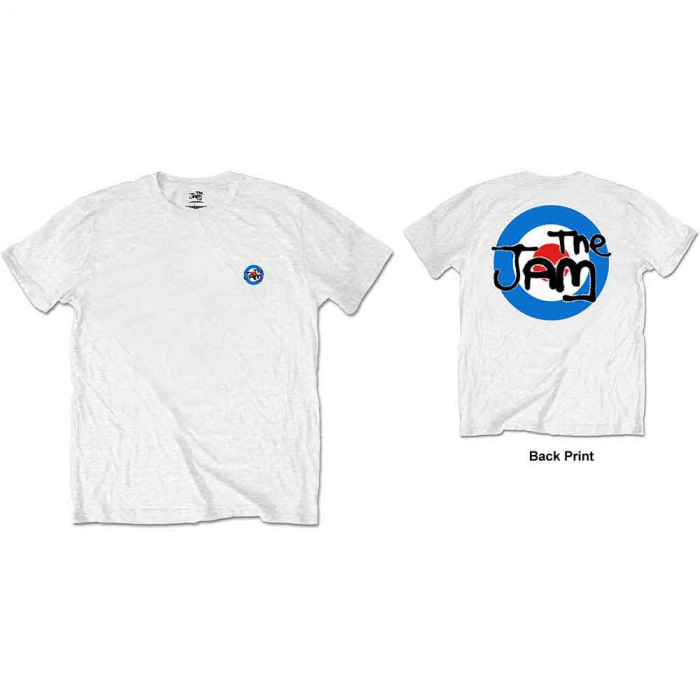 The Jam Unisex T-Shirt: Target Logo (Back Print/Retail Pack) [1]