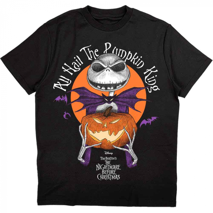 The Nightmare Before Christmas Unisex T-Shirt: All Hail the Pumpkin King [1]