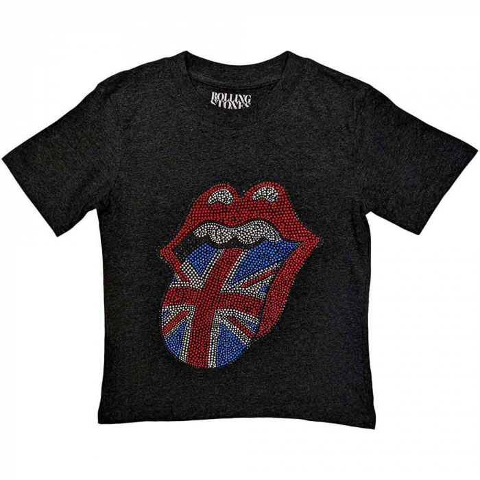 The Rolling Stones Kids T-Shirt: British Tongue (Embellished) (1-2 Years) [1]