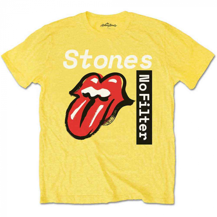 The Rolling Stones Kids T-Shirt: No Filter Text (Soft Hand Inks) (3-4 Years) [1]