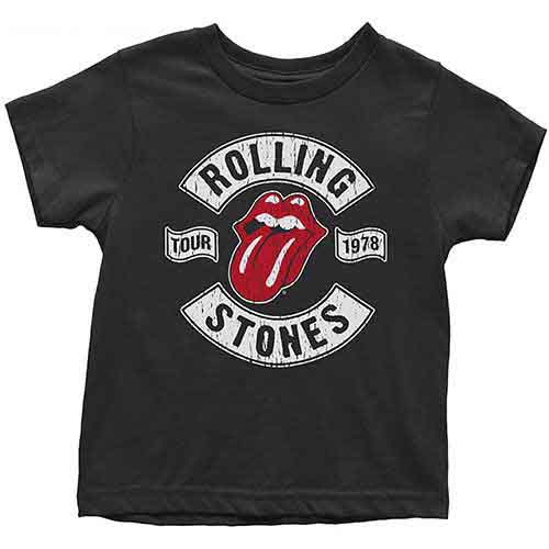 The Rolling Stones Kids Toddler T-Shirt: US Tour 1978 (3 Years) [1]