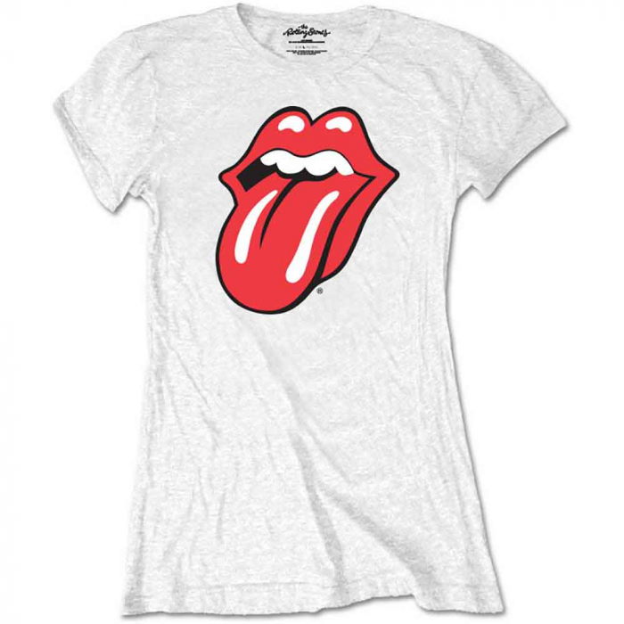 The Rolling Stones Ladies T-Shirt: Classic Tongue (Retail Pack) [1]