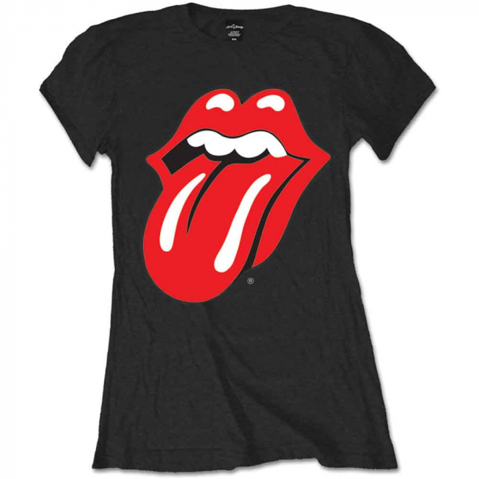 The Rolling Stones Ladies T-Shirt: Classic Tongue (Retail Pack) [1]