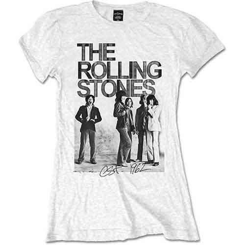 The Rolling Stones Ladies T-Shirt: Est. 1962 Group Photo [1]