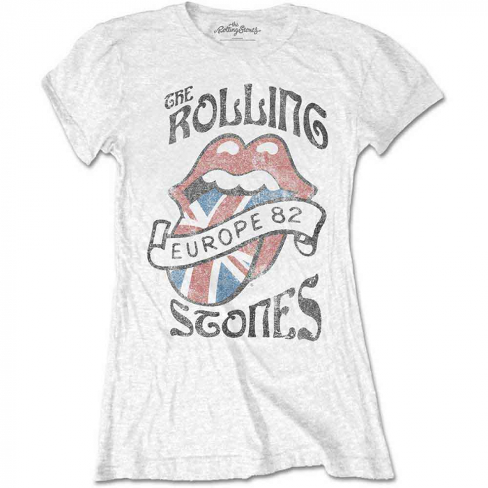 The Rolling Stones Ladies T-Shirt: Europe 82 [1]