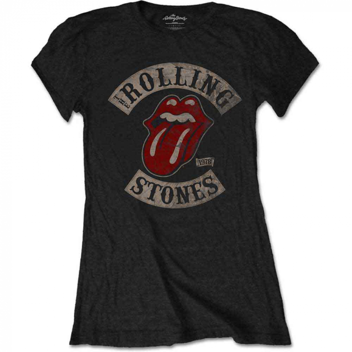 The Rolling Stones Ladies T-Shirt: Tour 1978 [1]