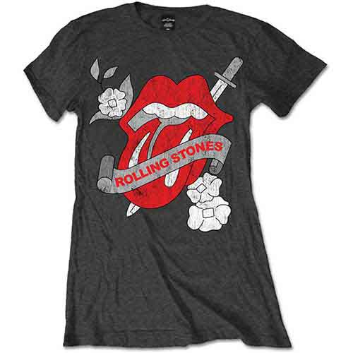 The Rolling Stones Ladies T-Shirt: Vintage Tattoo [1]