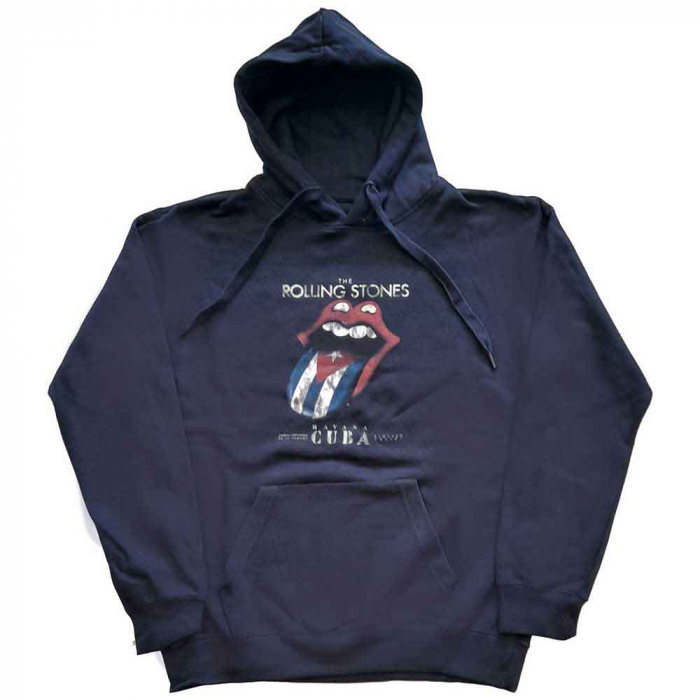 The Rolling Stones Unisex Pullover Hoodie: Havana Cuba [1]