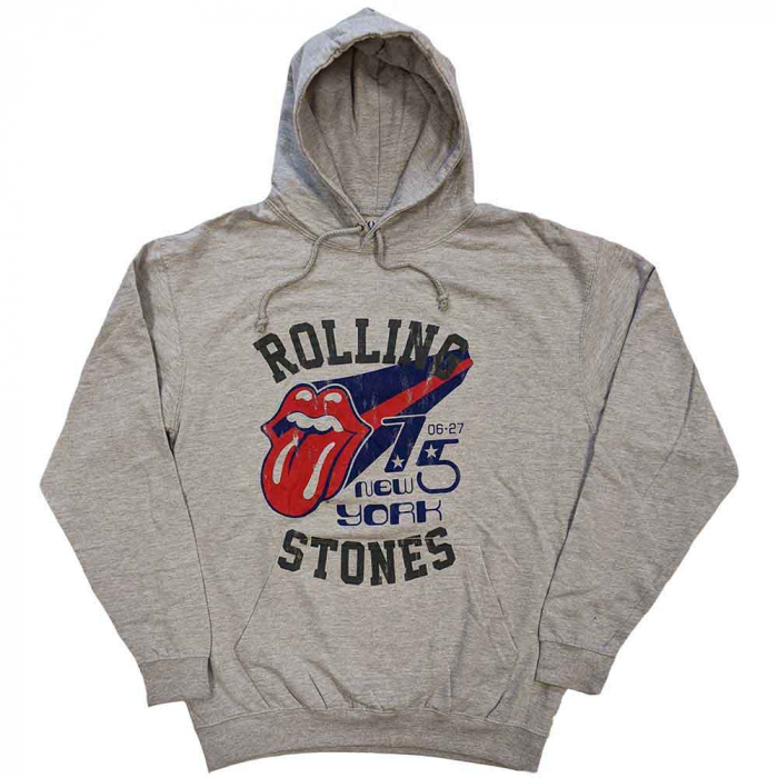 The Rolling Stones Unisex Pullover Hoodie: New York '75 [1]