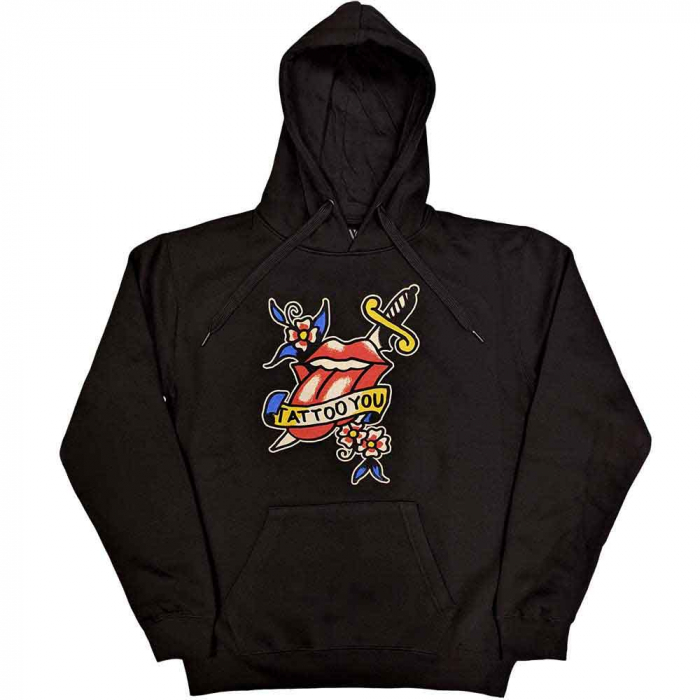 The Rolling Stones Unisex Pullover Hoodie: Tattoo You Lick [1]