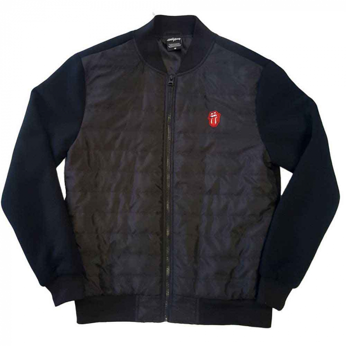 The Rolling Stones Unisex Quilted Jacket: Classic Tongue [1]