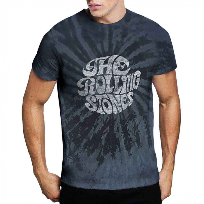 The Rolling Stones Unisex T-Shirt: 70's Logo (Wash Collection) [1]