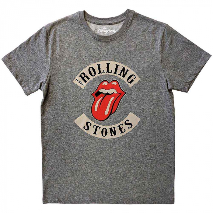 The Rolling Stones Unisex T-Shirt: Biker Tongue [1]