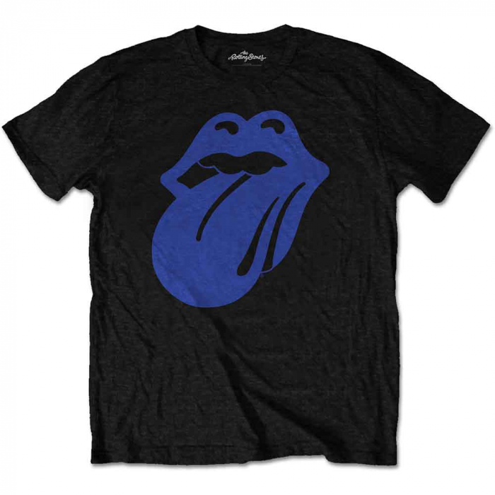 The Rolling Stones Unisex T-Shirt: Blue & Lonesome 1972 Logo [1]