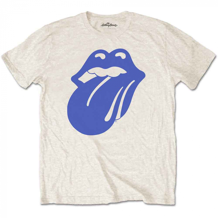 The Rolling Stones Unisex T-Shirt: Blue & Lonesome 1972 Logo [1]