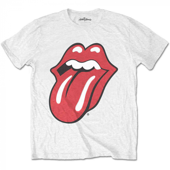 The Rolling Stones Unisex T-Shirt: Classic Tongue (Soft Hand Inks) [1]