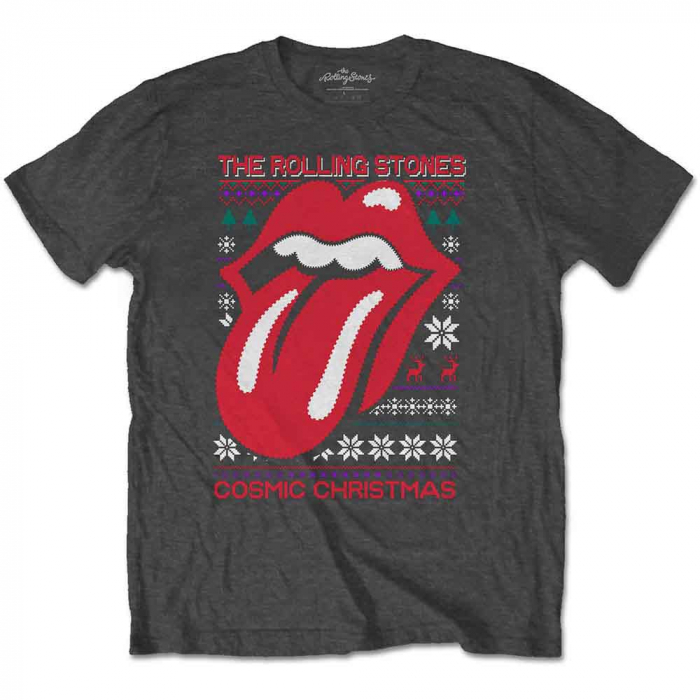 The Rolling Stones Unisex T-Shirt: Cosmic Christmas [1]