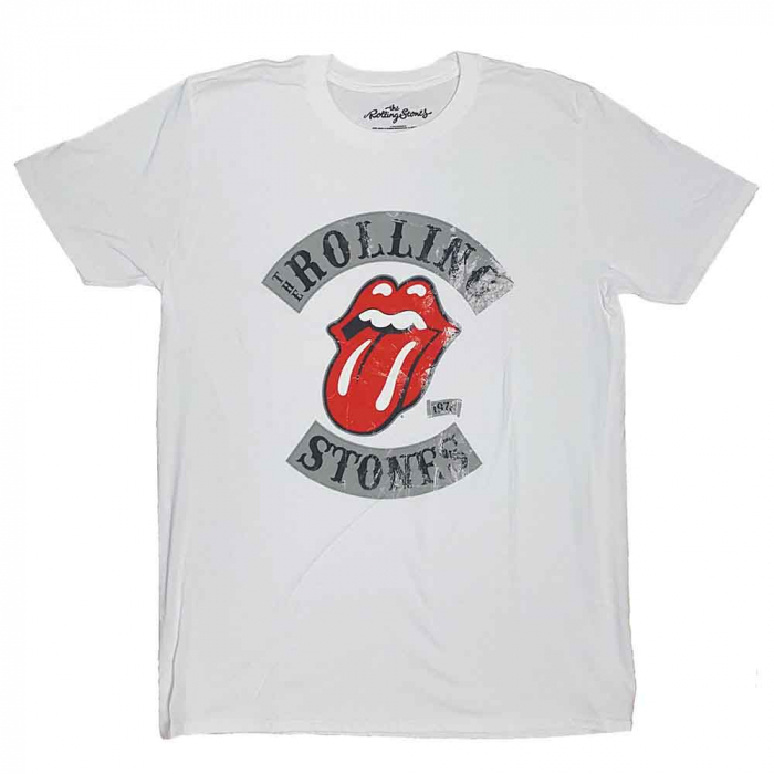 The Rolling Stones Unisex T-Shirt: Distressed Tour 78 [1]
