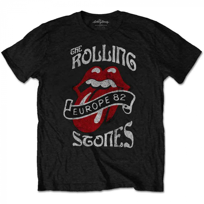 The Rolling Stones Unisex T-Shirt: Europe '82 Tour [1]