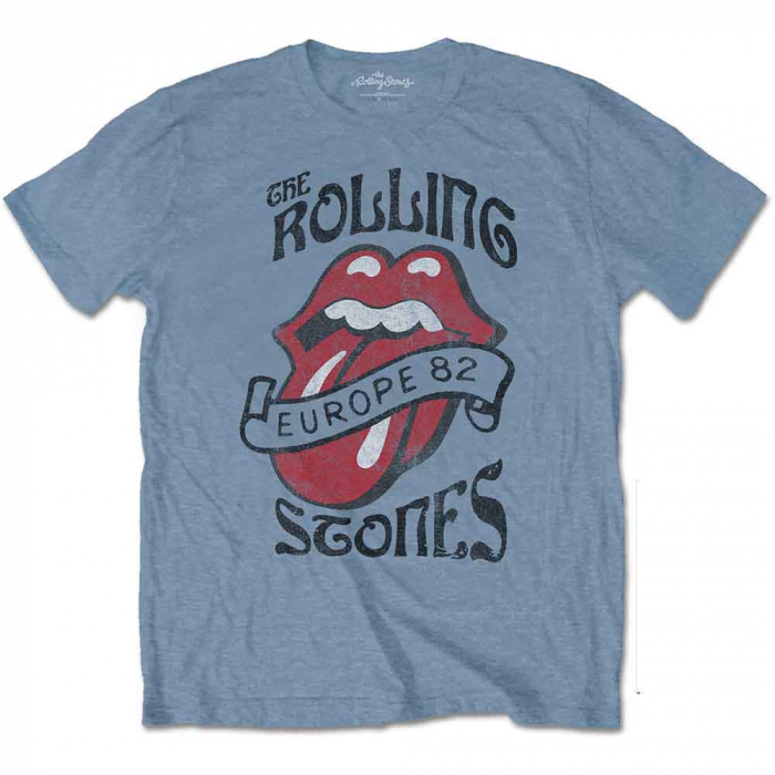 The Rolling Stones Unisex T-Shirt: Europe '82 Tour [1]