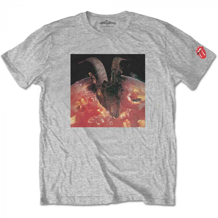 The Rolling Stones Unisex T-Shirt: Goats Head Soup (Sleeve Print) [1]