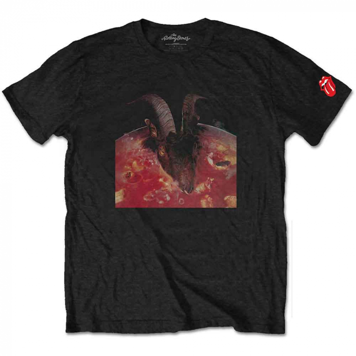 The Rolling Stones Unisex T-Shirt: Goats Head Soup (Sleeve Print) [1]