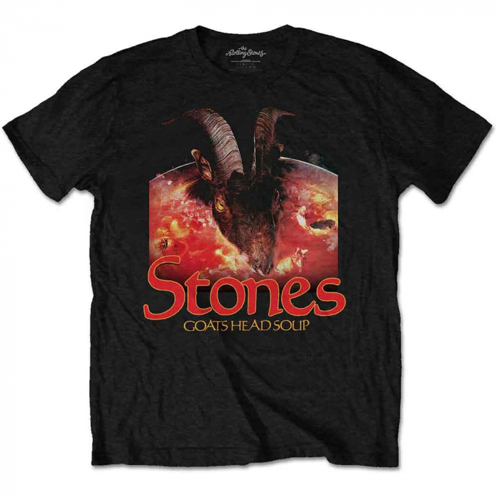 The Rolling Stones Unisex T-Shirt: Goats Head Soup with Logo [1]