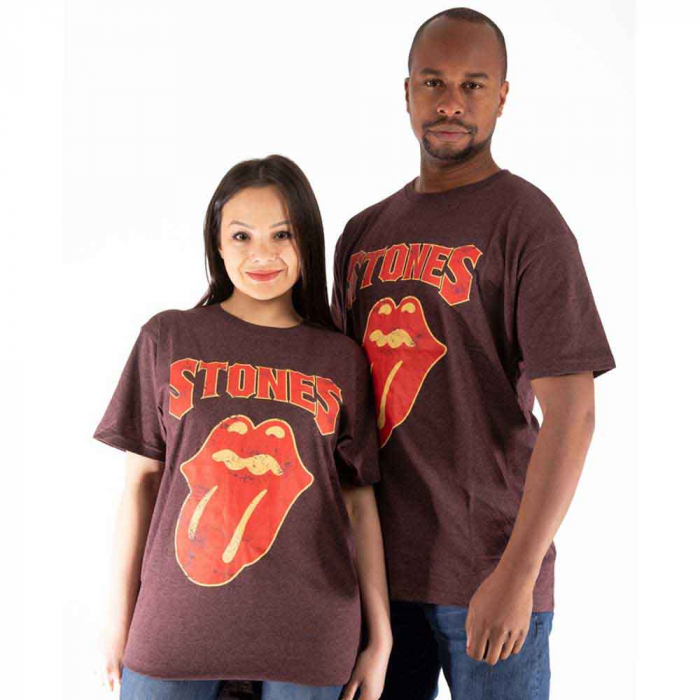 The Rolling Stones Unisex T-Shirt: Gothic Text [1]
