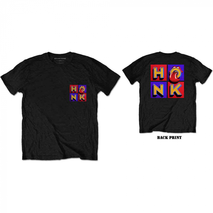 The Rolling Stones Unisex T-Shirt: Honk Album F&B (Back Print) [1]