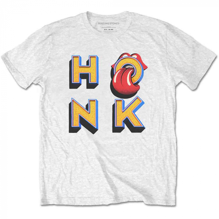 The Rolling Stones Unisex T-Shirt: Honk Letters [1]