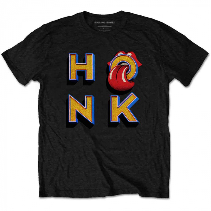 The Rolling Stones Unisex T-Shirt: Honk Letters [1]
