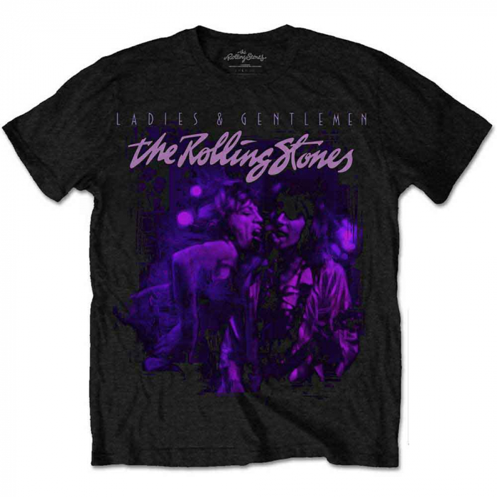 The Rolling Stones Unisex T-Shirt: Mick & Keith Together [1]