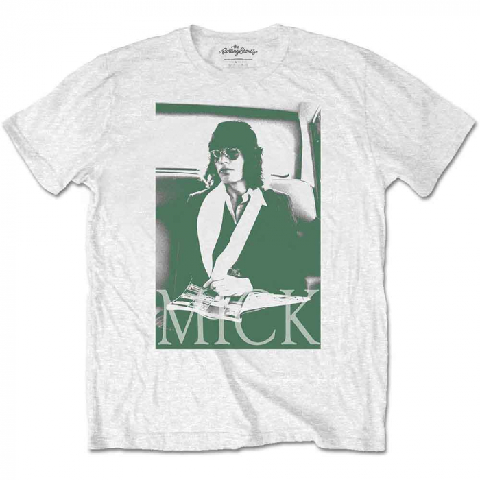 The Rolling Stones Unisex T-Shirt: Mick Photo Version 1 [1]