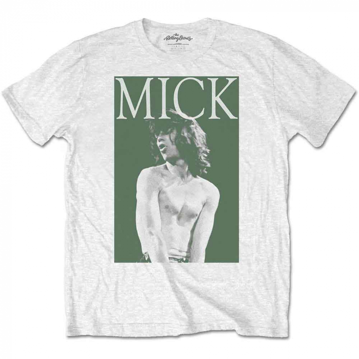 The Rolling Stones Unisex T-Shirt: Mick Photo Version 2 [1]
