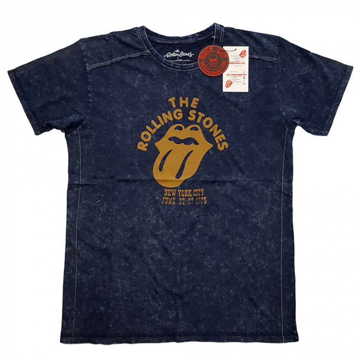 The Rolling Stones Unisex T-Shirt: NYC '75 (Wash Collection) [1]