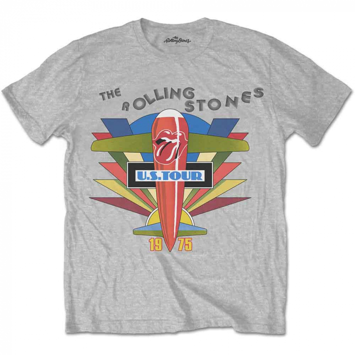 The Rolling Stones Unisex T-Shirt: Retro US Tour 1975 [1]