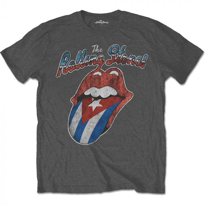 The Rolling Stones Unisex T-Shirt: Rocks Off Cuba [1]