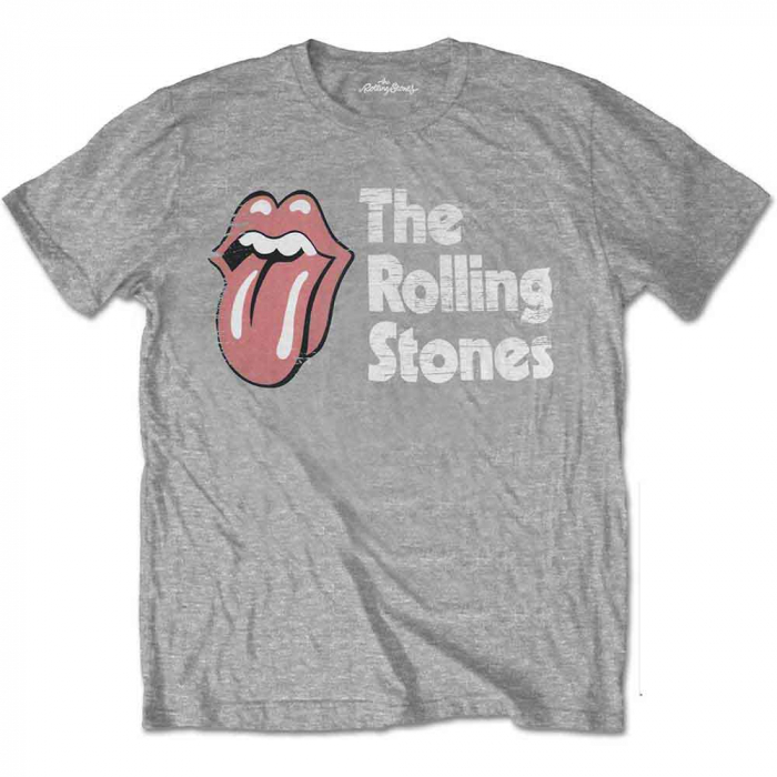 The Rolling Stones Unisex T-Shirt: Scratched Logo [1]
